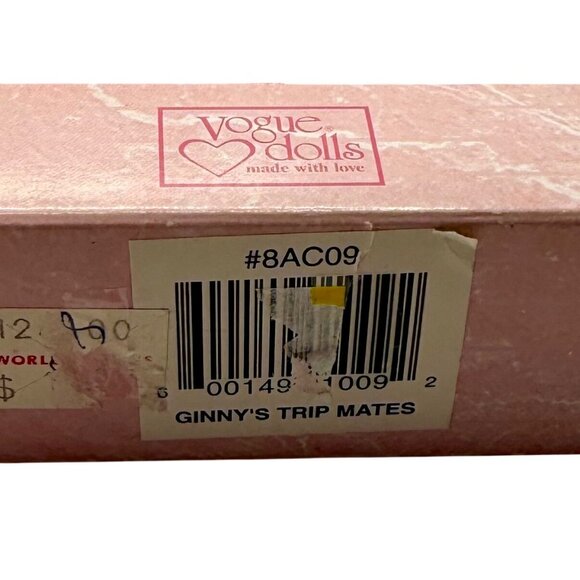 Vogue Ginny Doll Accessory Set TRIP MATES 8AC09 1995 Dress Me Luggage Open Box - Picture 4 of 4